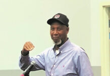 
			
				                                Speaking at the public hearing, Joseph Brown declared, “We see what is coming and we can not stop it. Everyone is dumping on Hamlet and Richmond County. But we are not going to stand for it, are we,” Brown demanded of a fired up crowd that responded with thunderous shouts of, “No.” 
                                 Lauren Monica | The Journal

			
		